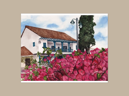 Reproducción Giclée La Casa de la Artista
