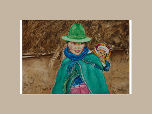 High in the Andes Giclée Print