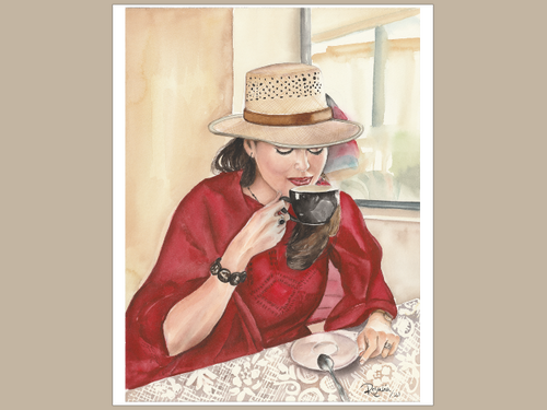 Coffee Break Giclée Print