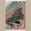 Cuenca Balcony Giclée Print