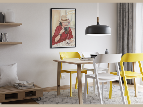 Coffee Break Giclée Print