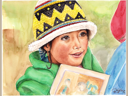 Eager to Learn Giclée Print