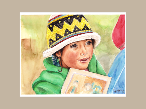 Eager to Learn Giclée Print