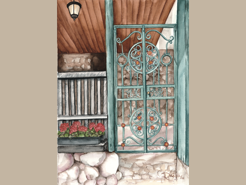 Gate to the Past Giclée Print