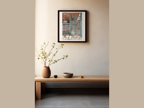 Gate to the Past Giclée Print