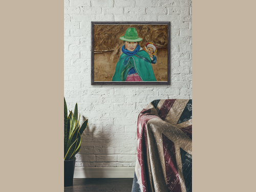High in the Andes Giclée Print