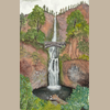 Multnomah Falls Giclée Print