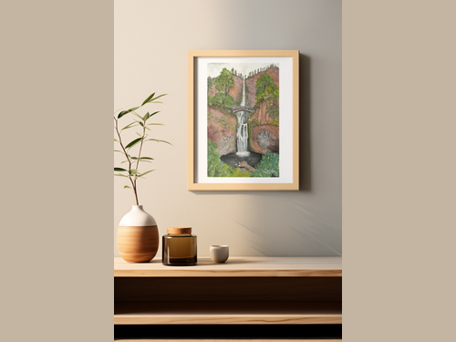 Multnomah Falls Giclée Print