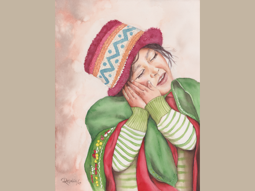 Learning to Music Giclée Print