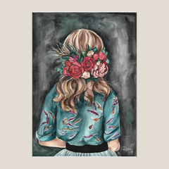 Flower Girl Giclée Print