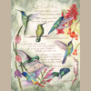 Reproducción Giclée Colibrí, un poema