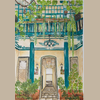 Sucre's Courtyard Giclée Print