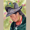Reproducción Giclée Mujer de Tixán