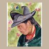 Reproducción Giclée Mujer de Tixán